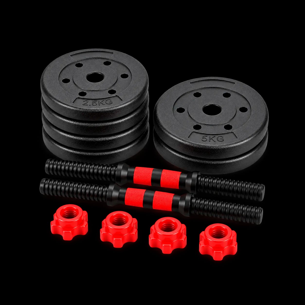 Kit mancuernas 20 kg | 6 discos