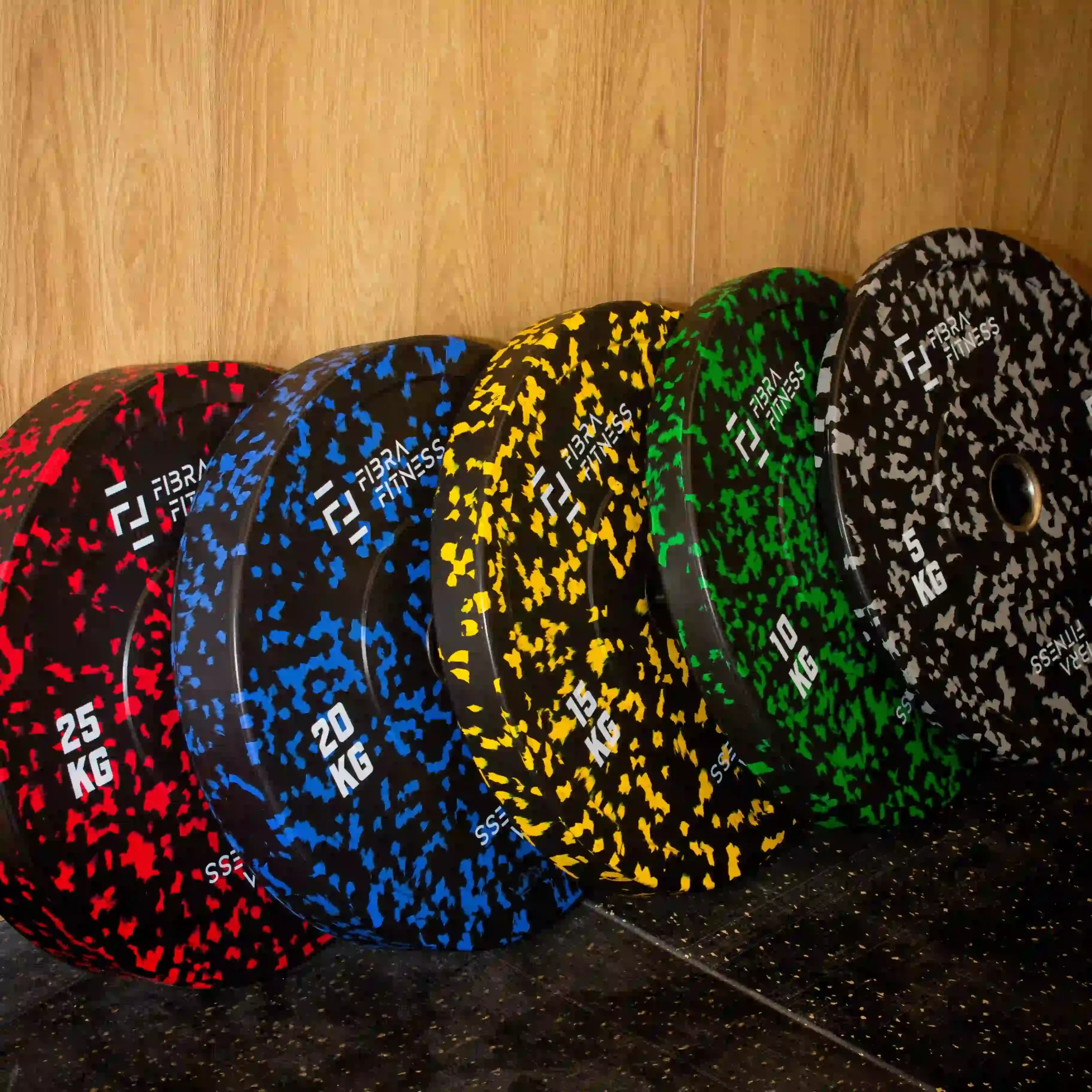 Disco olímpico bumper 5 kg