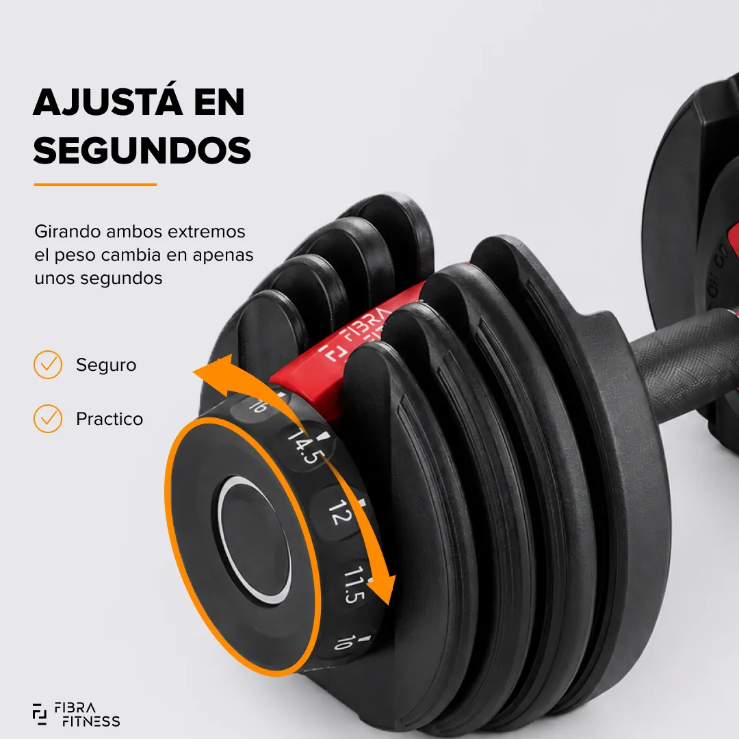 Mancuerna ajustable 16 kg