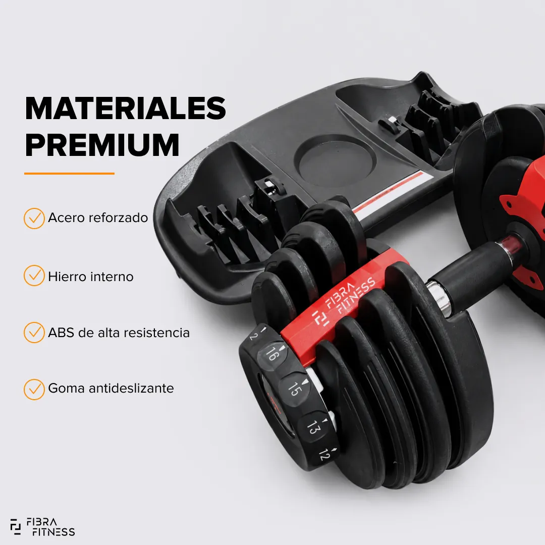 Mancuerna ajustable 16 kg