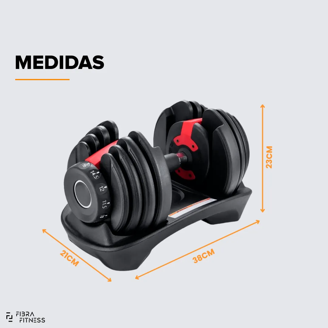 Mancuerna ajustable 16 kg