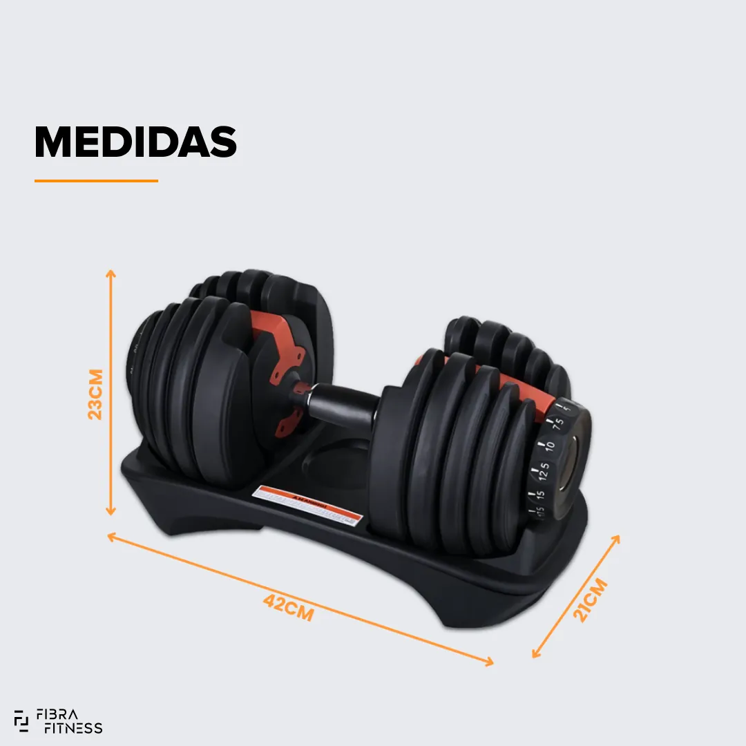 Mancuerna ajustable 24 kg