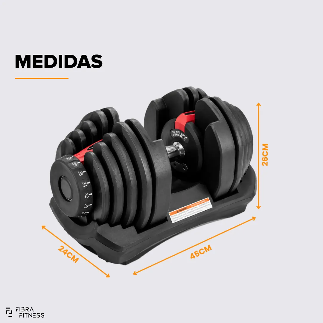 Mancuerna ajustable 40 kg
