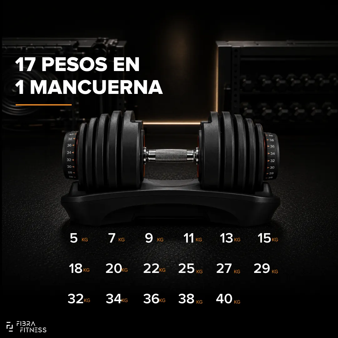 Mancuerna ajustable 40 kg