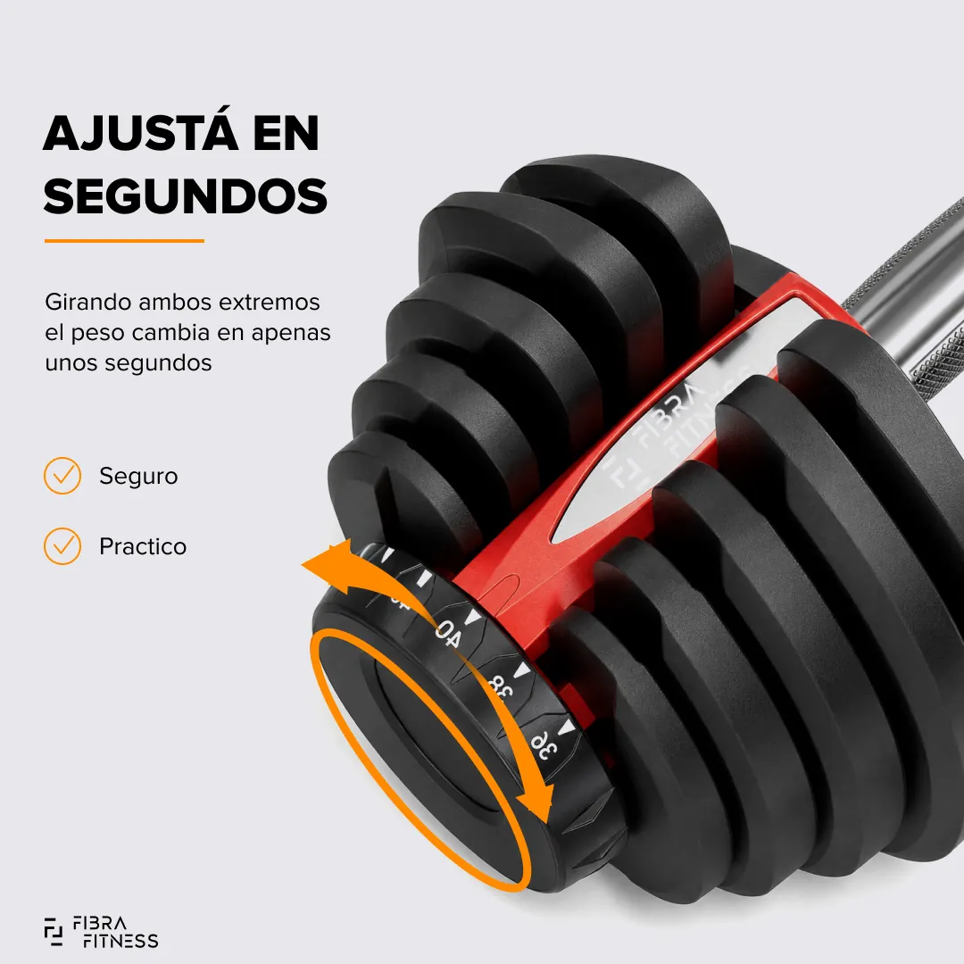Mancuerna ajustable 40 kg