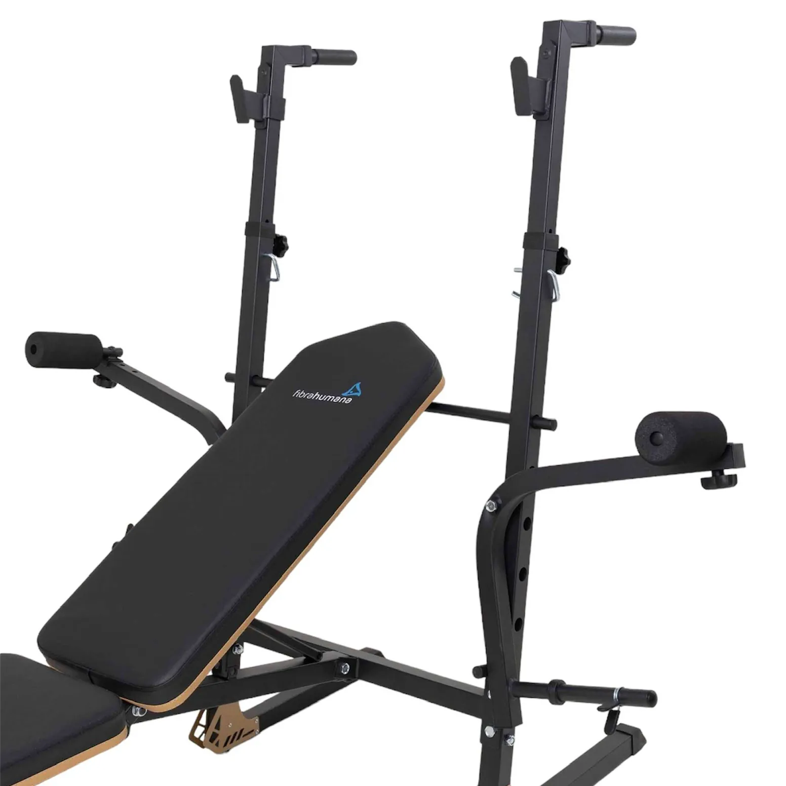 Banco regulable Scott con soporte para barra