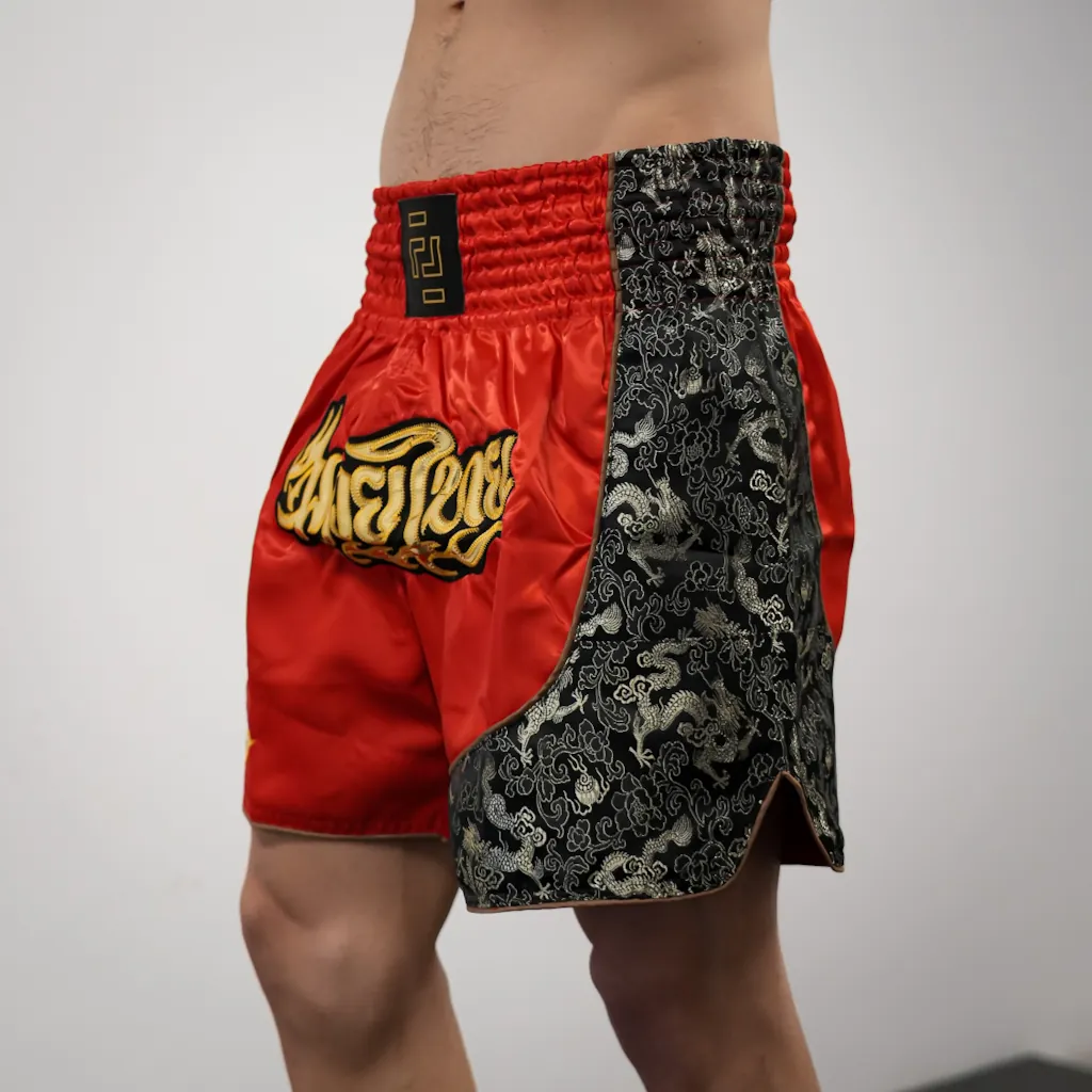 Short de Muay Thai combinado