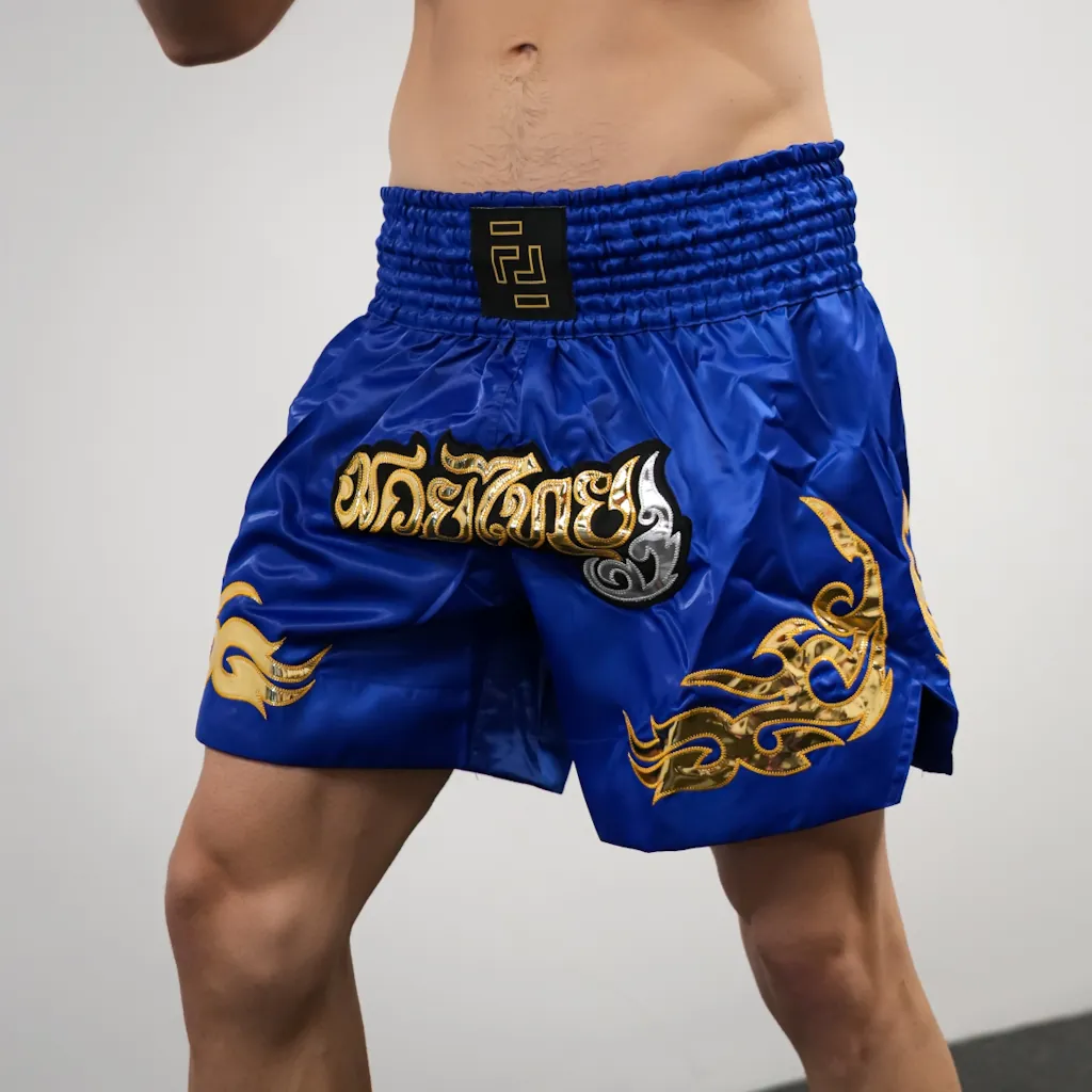 Short de Muay Thai combinado