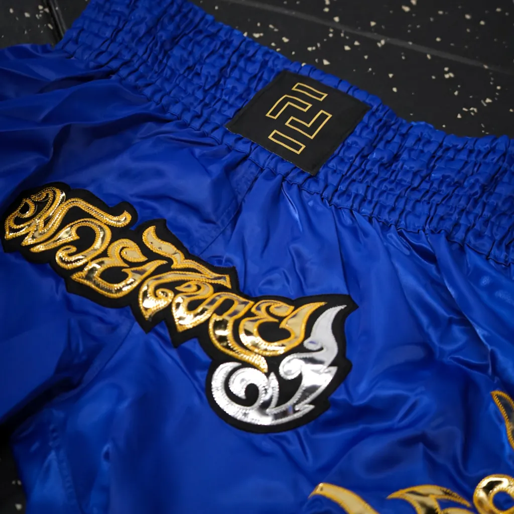 Short de Muay Thai combinado