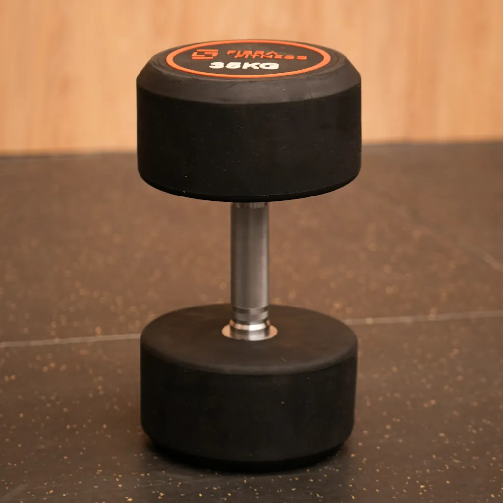 Mancuerna engomada 35 kg