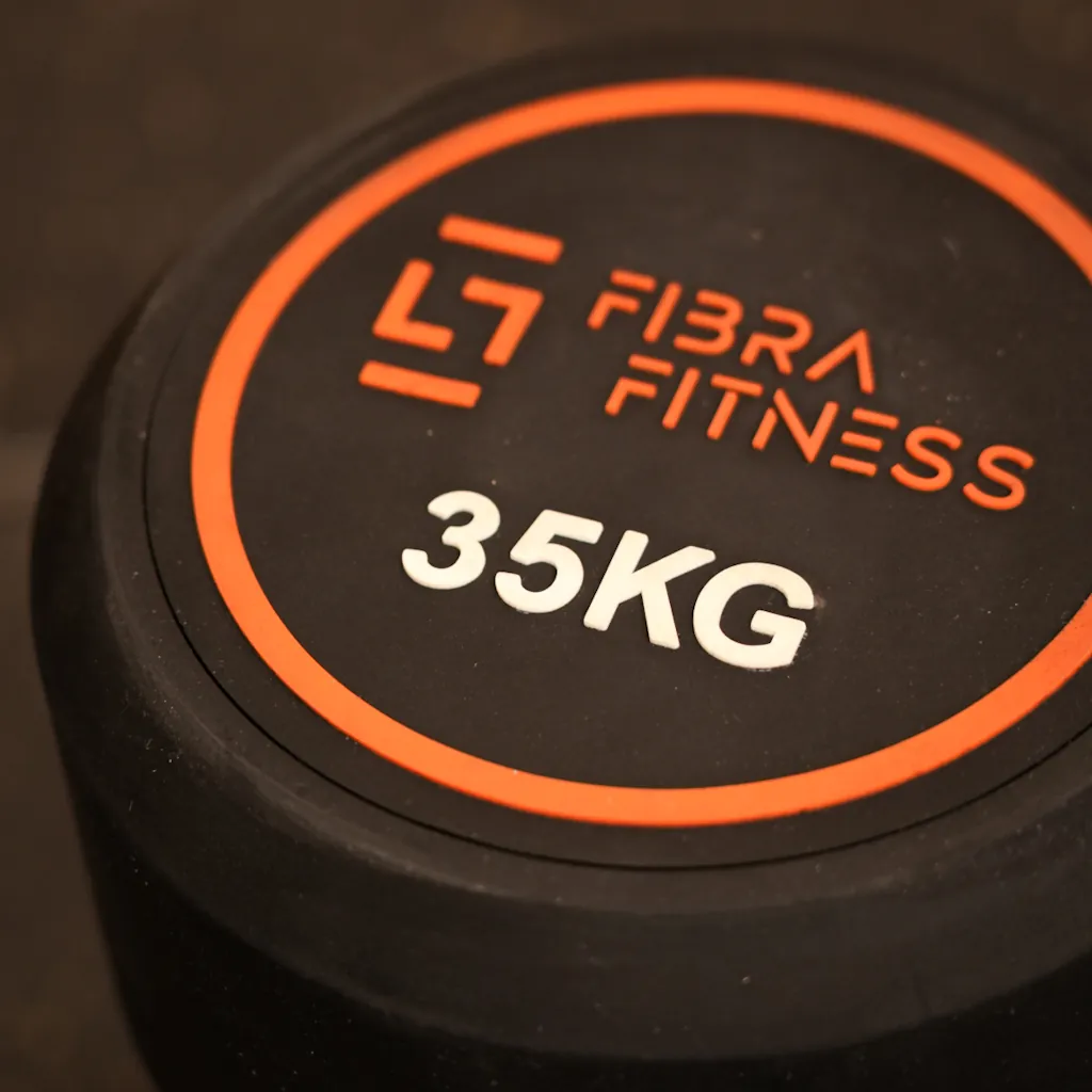 Mancuerna engomada 35 kg
