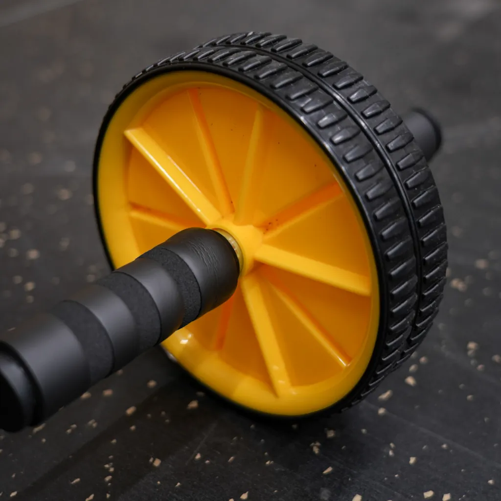 Rueda abdominal doble