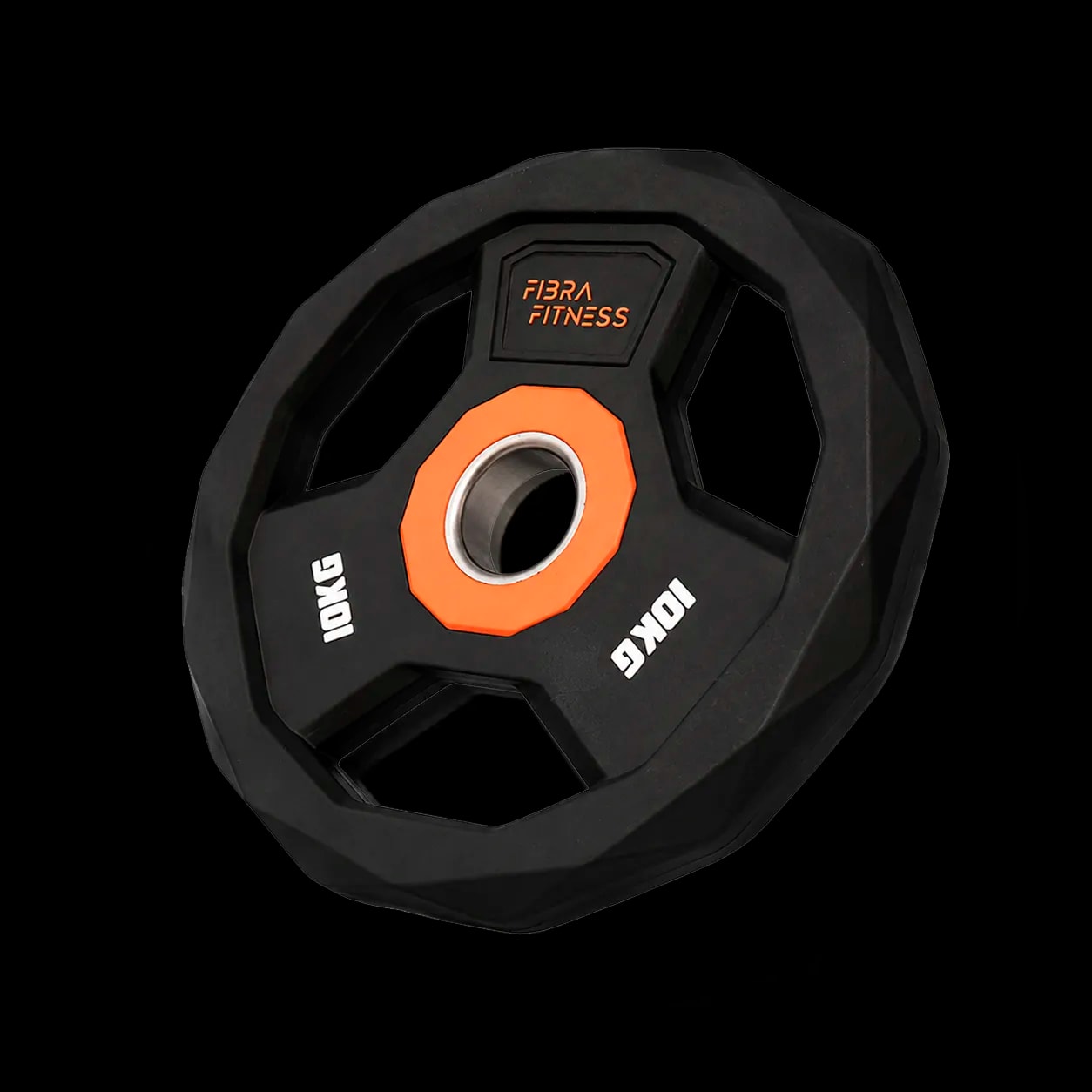 Disco olímpico engomado 10 kg