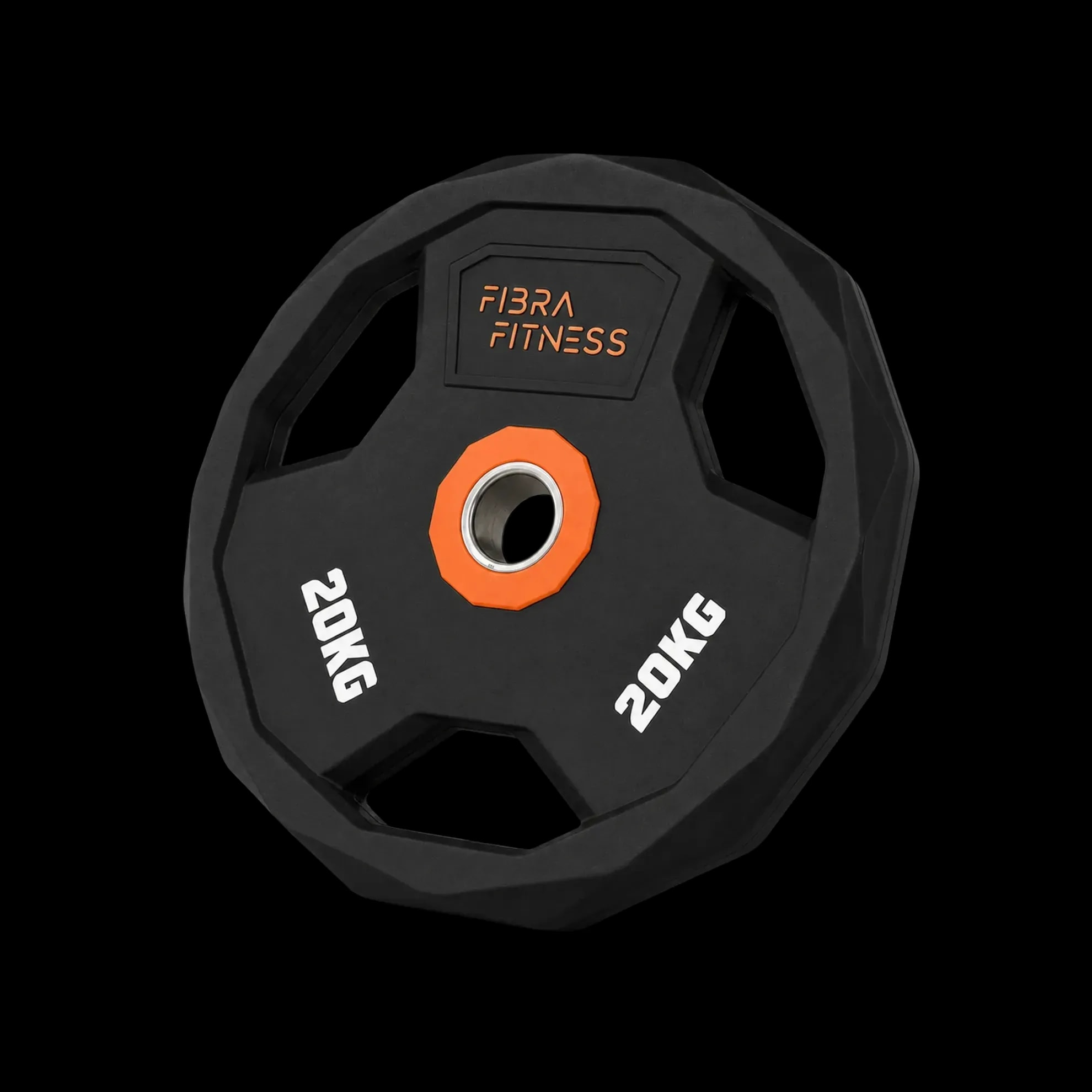 Disco olímpico engomado 20 kg