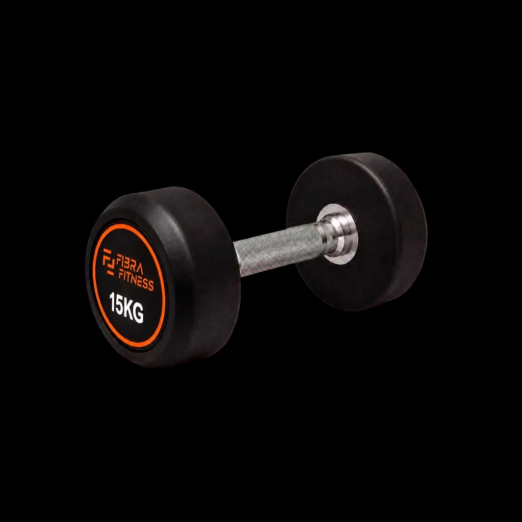 Mancuerna engomada 15 kg