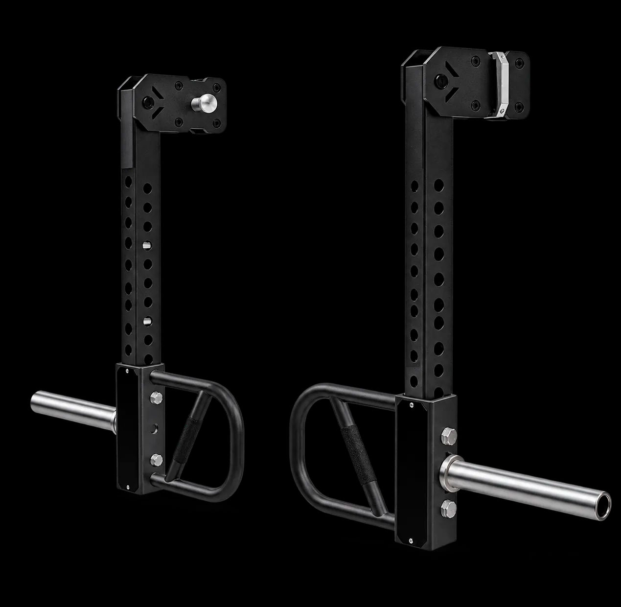 Accesorio para rack: agarre de empuje con porta discos