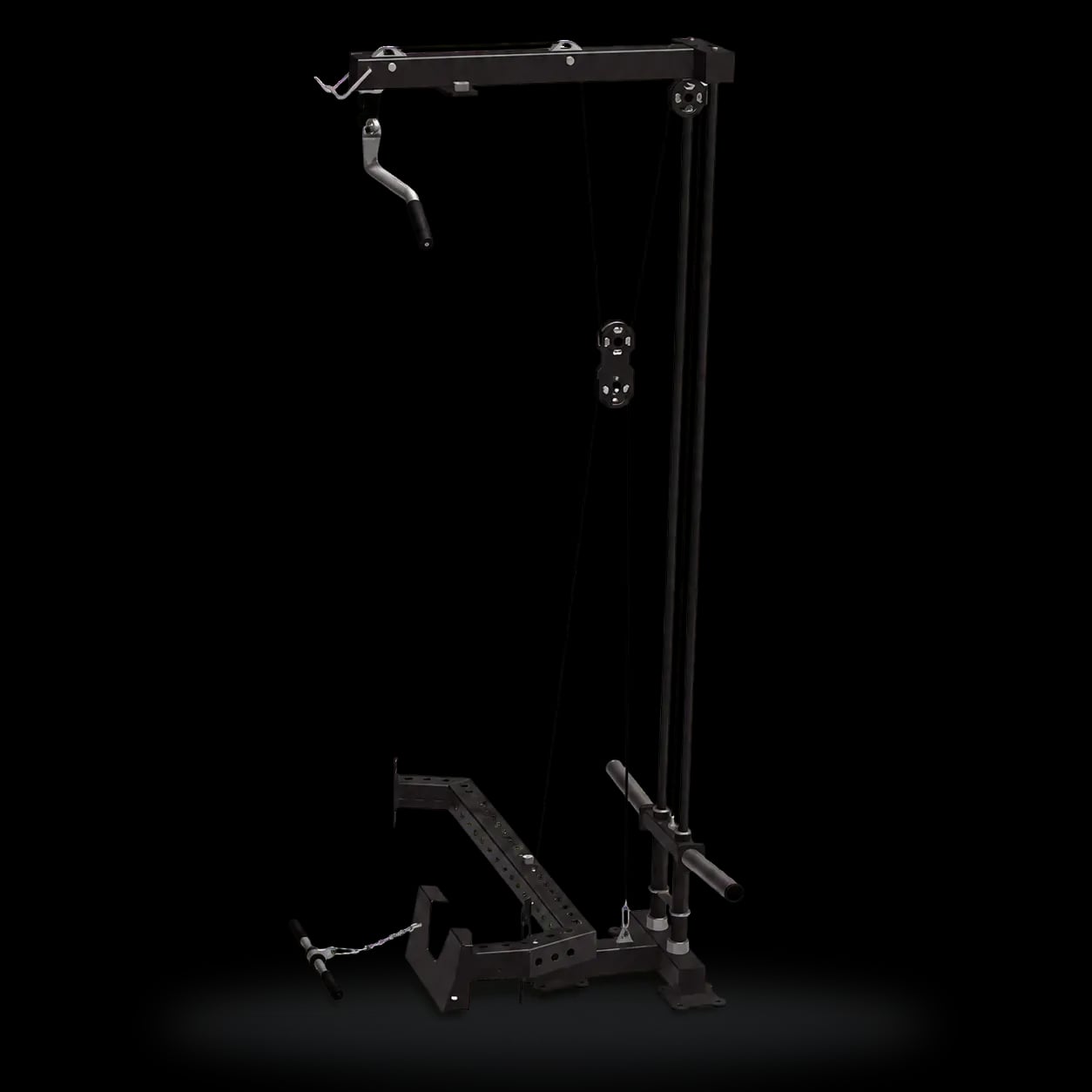 Accesorio para rack: barra dorsal con porta discos