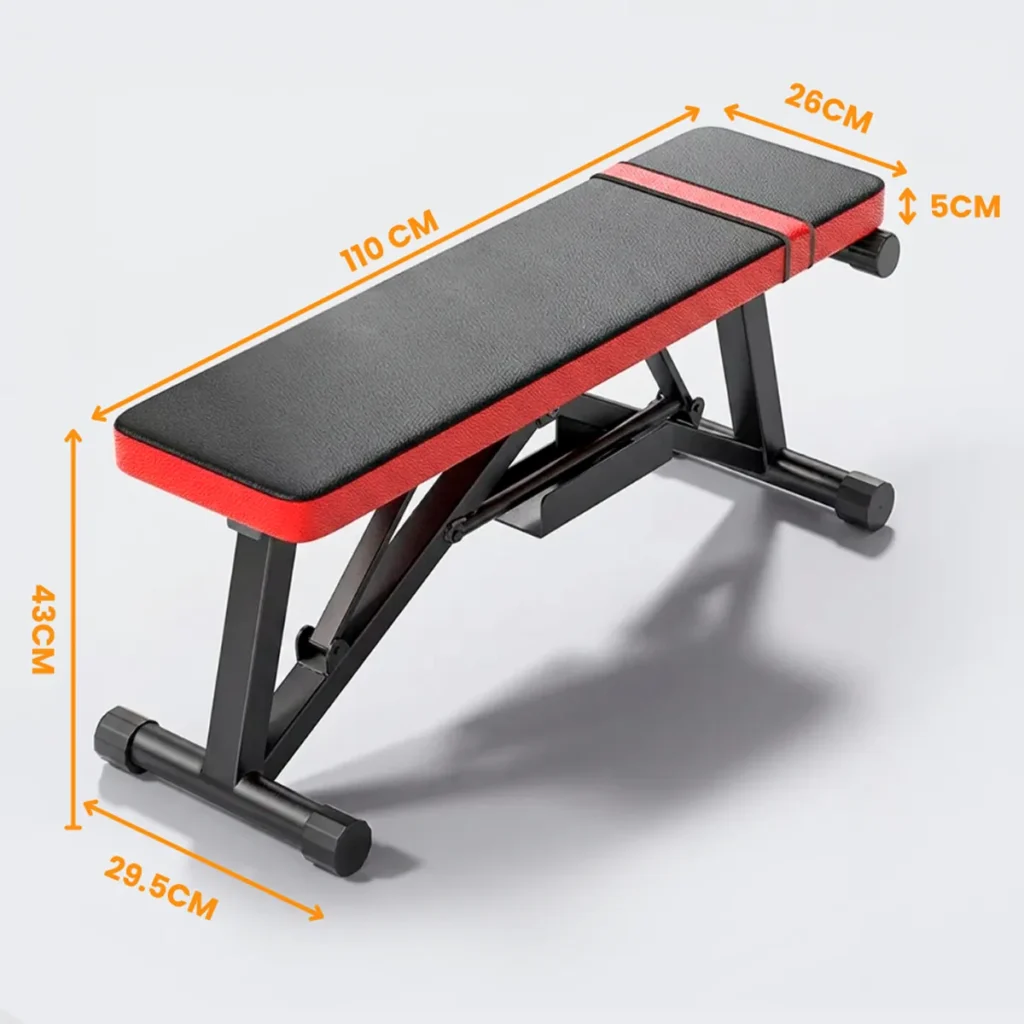 Banco plano plegable