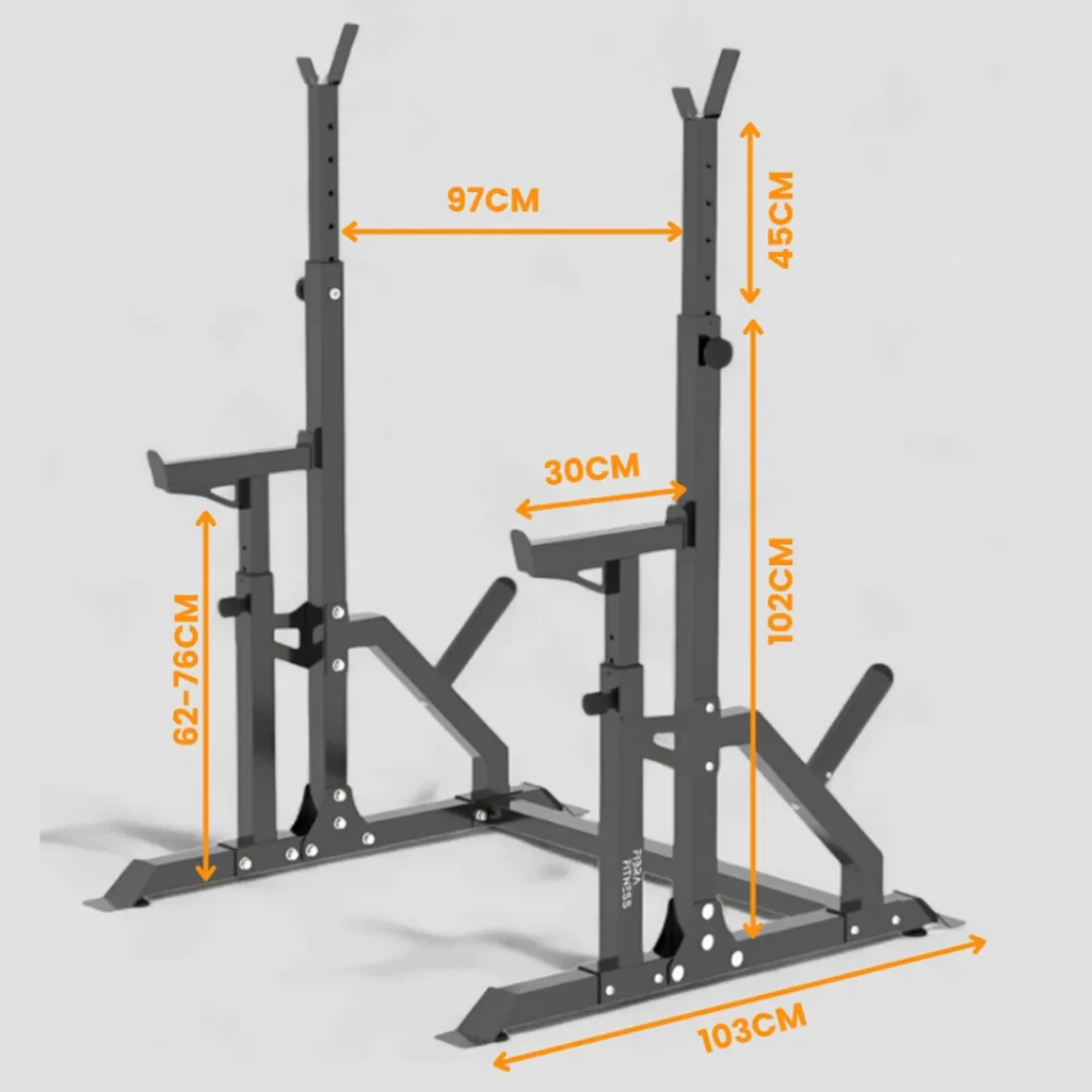 Rack para sentadillas
