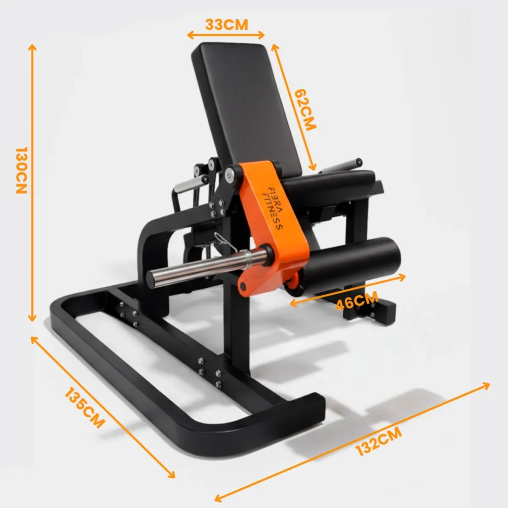 Máquina extensión de cuádriceps