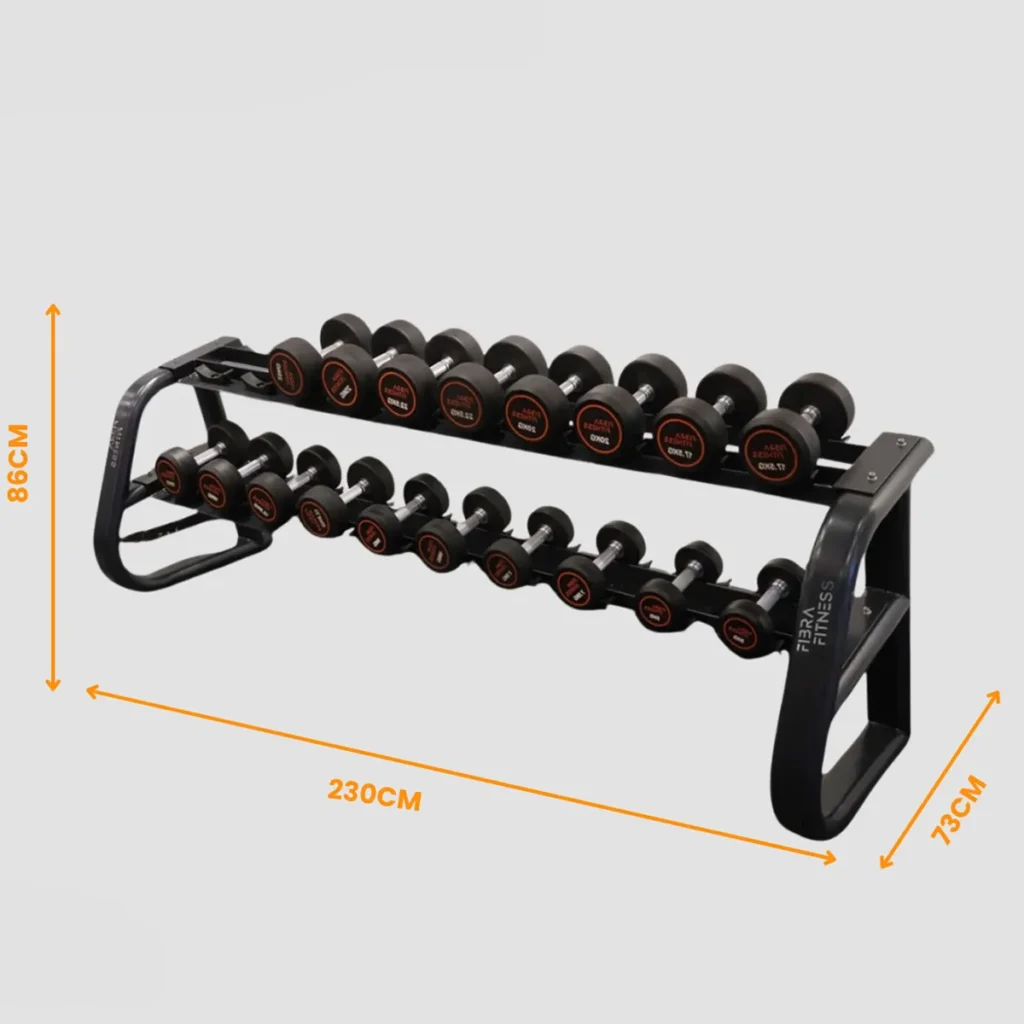 Mancuernero horizontal