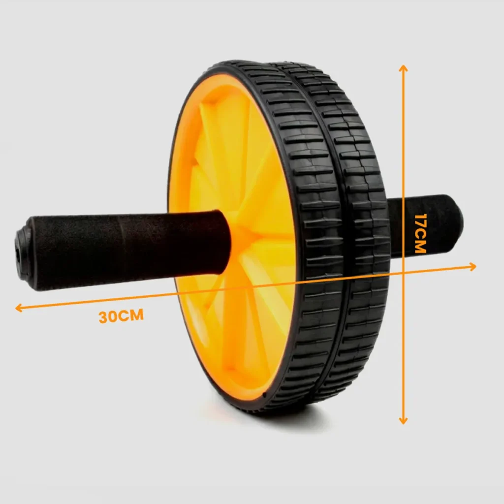 Rueda abdominal doble