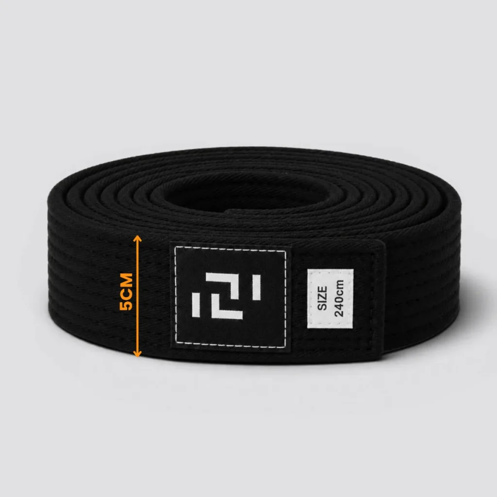 Cinturón para karate y taekwondo