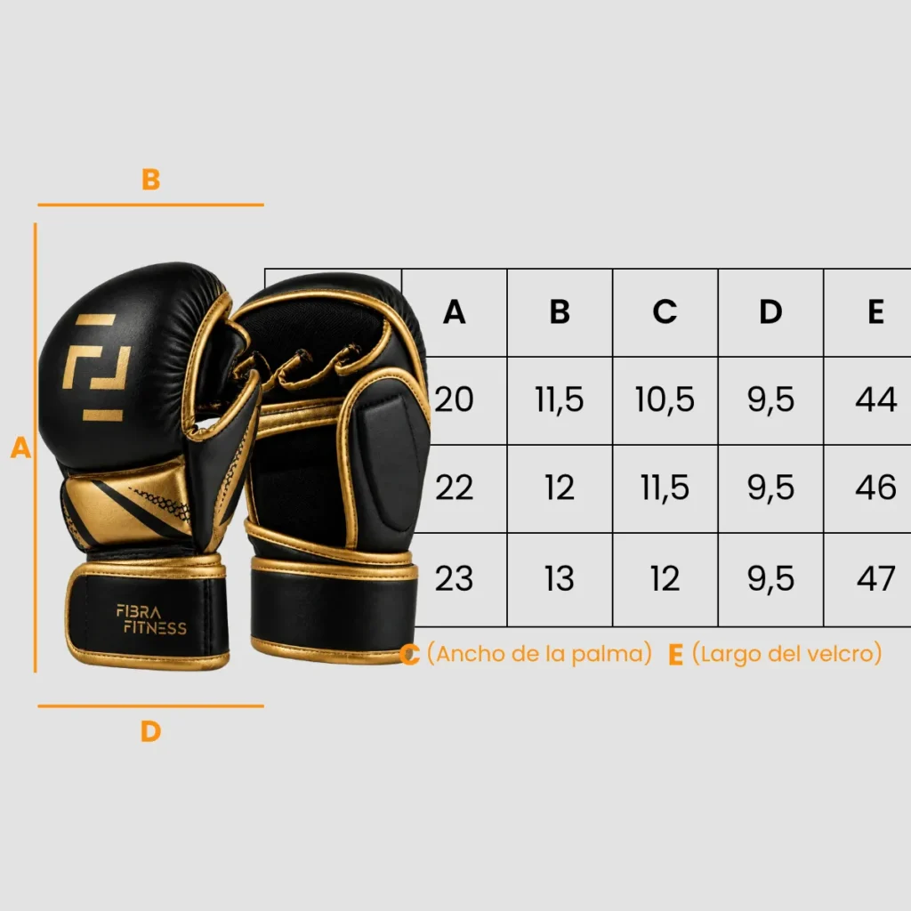 Guantes híbridos MMA